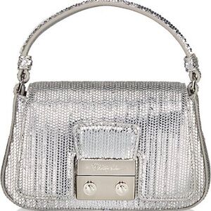 3.1 PHILLIP LIM SILVER MICRO PASHLI CHAIN BAG